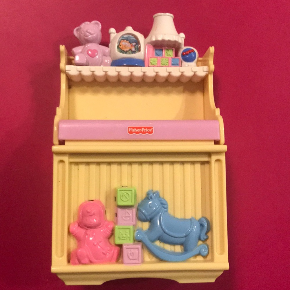 Vintage Fischer Price changing table